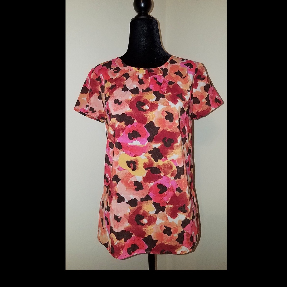 Dressy Floral Blouse